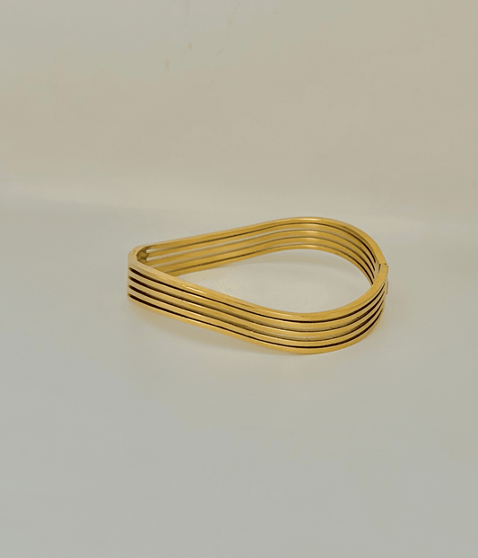 Zenith Glow Gold Bangle