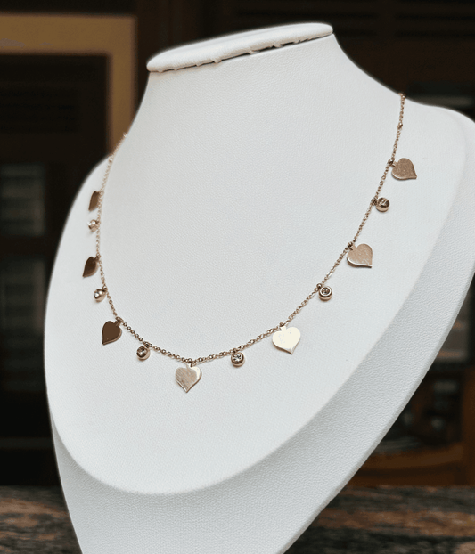 Charm heart necklace
